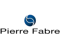Logo Pierre Fabre, partenaire majeur pour la réalisation de sols en résine technique dans les laboratoires pharmaceutiques et dermo-cosmétiques.